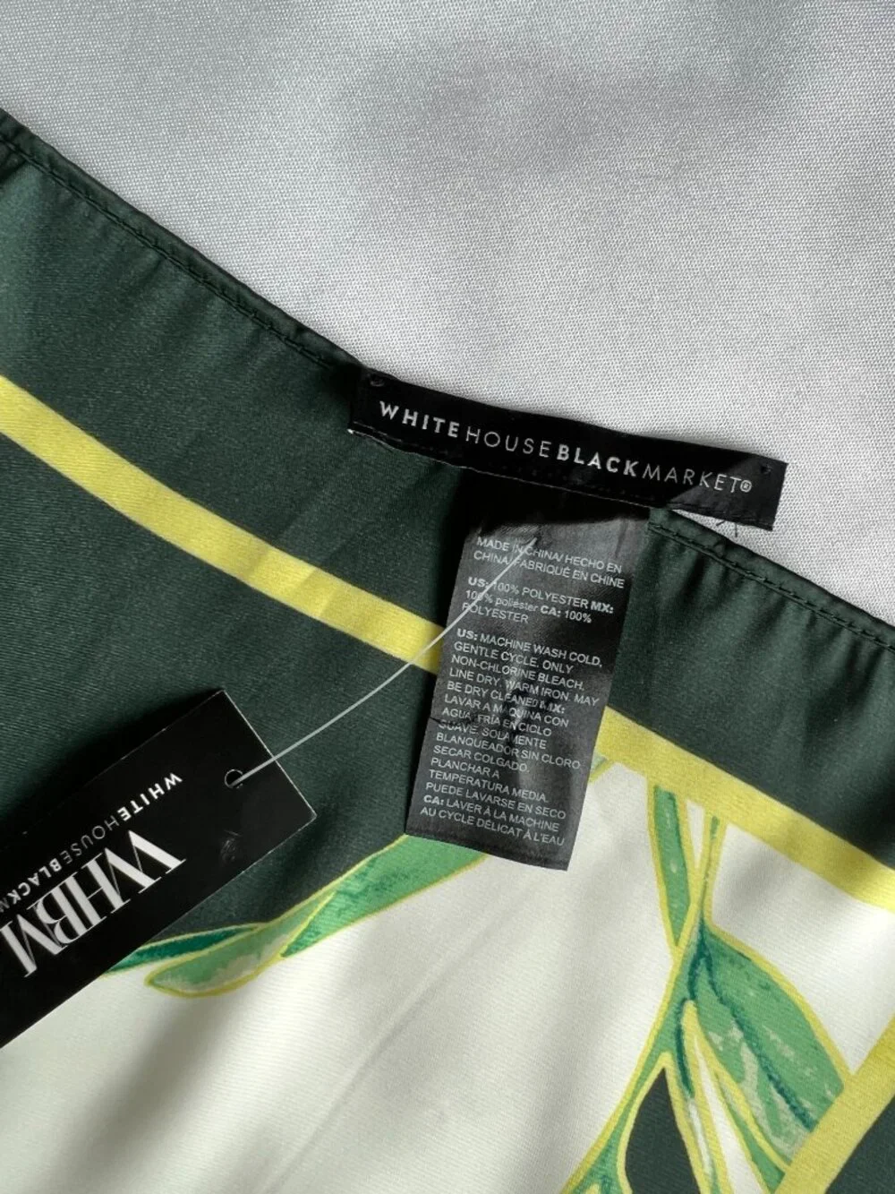 White House Black Market whbm oblong